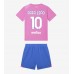 AC Milan Rafael Leao #10 Tredjedraktsett Barn 2023-24 Korte ermer (+ Korte bukser)